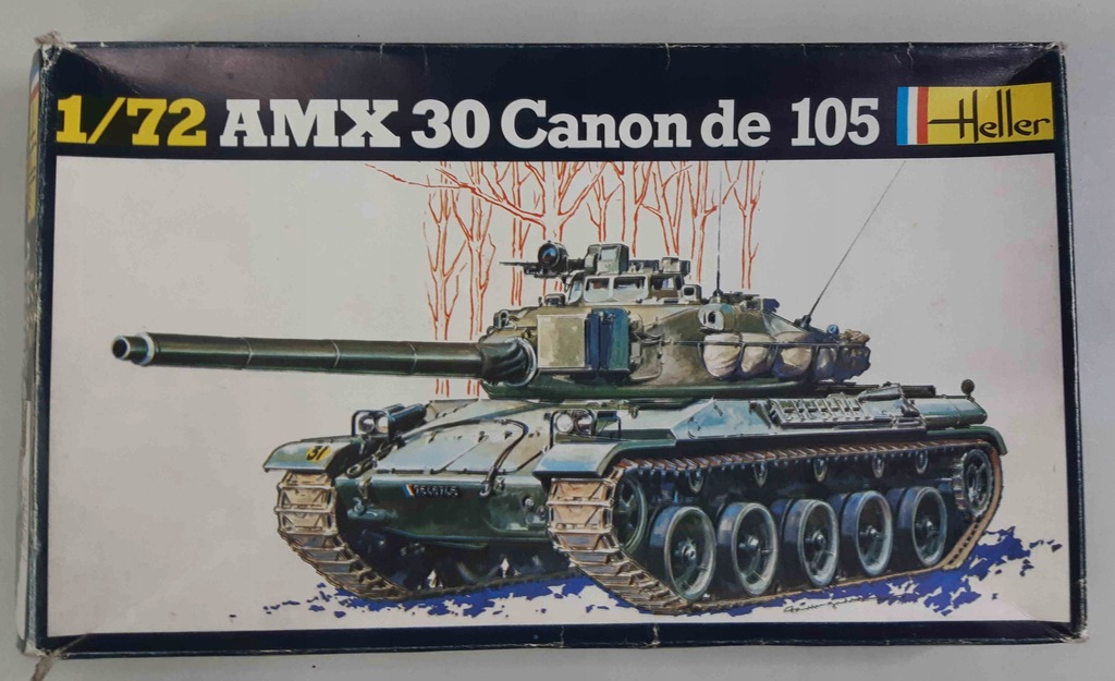 AMX 30 Canon de 105 Heller 199 1/72