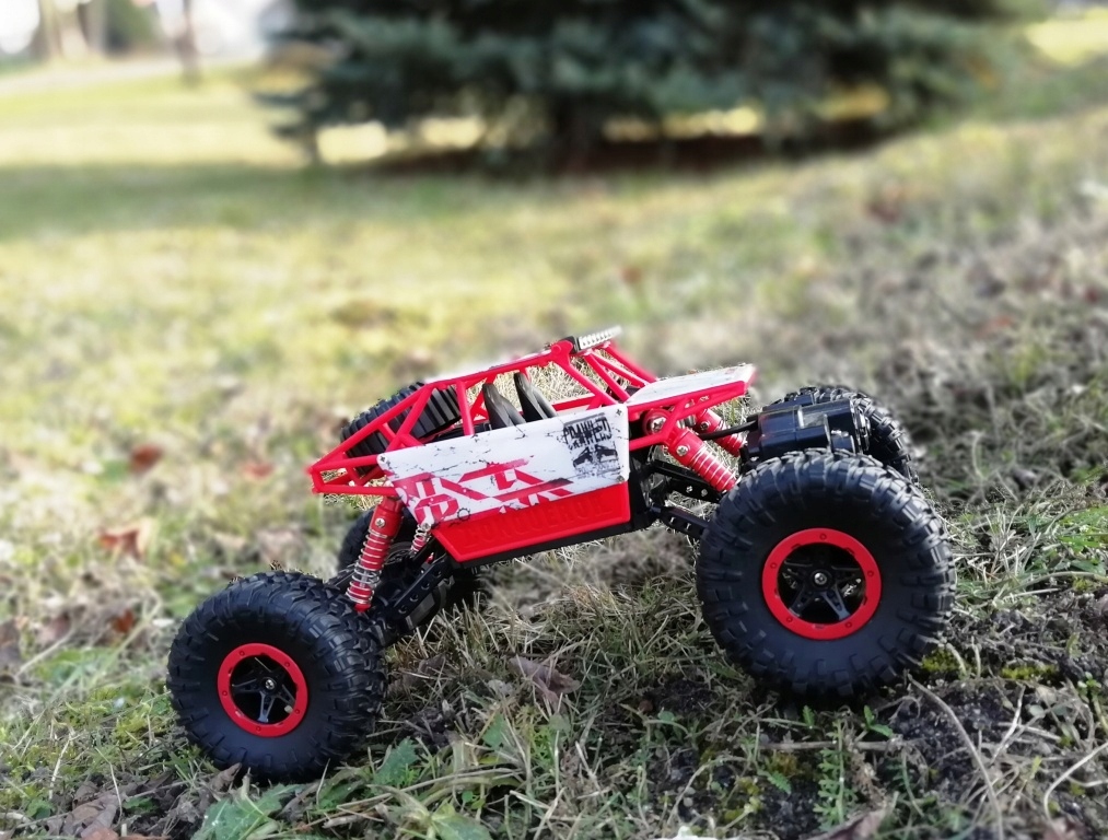 SAMOCHÓD RC ROCK CRAWLER 4x4 DWA SILNIKI AUTO 8551300341