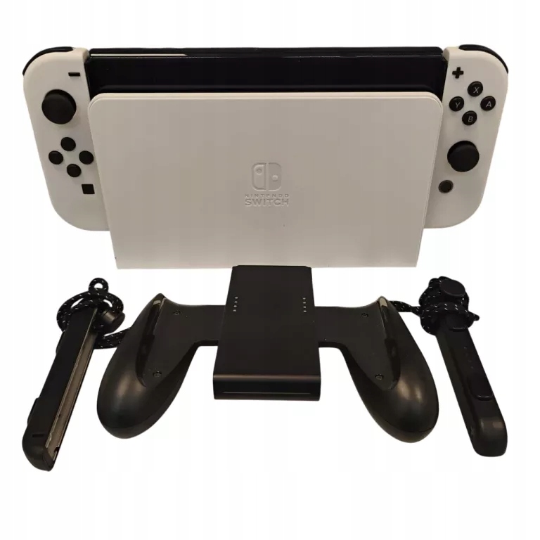 NINTENDO SWITCH HEG-001 OLED 64GB BIAŁY Z AKCESORIAMI