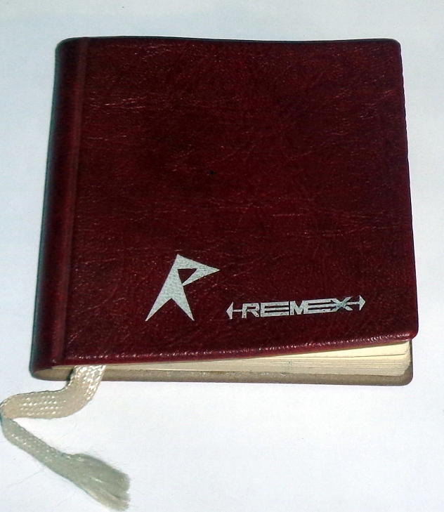 REMEX - stary kalendarzyk notesikowy z 1984r .