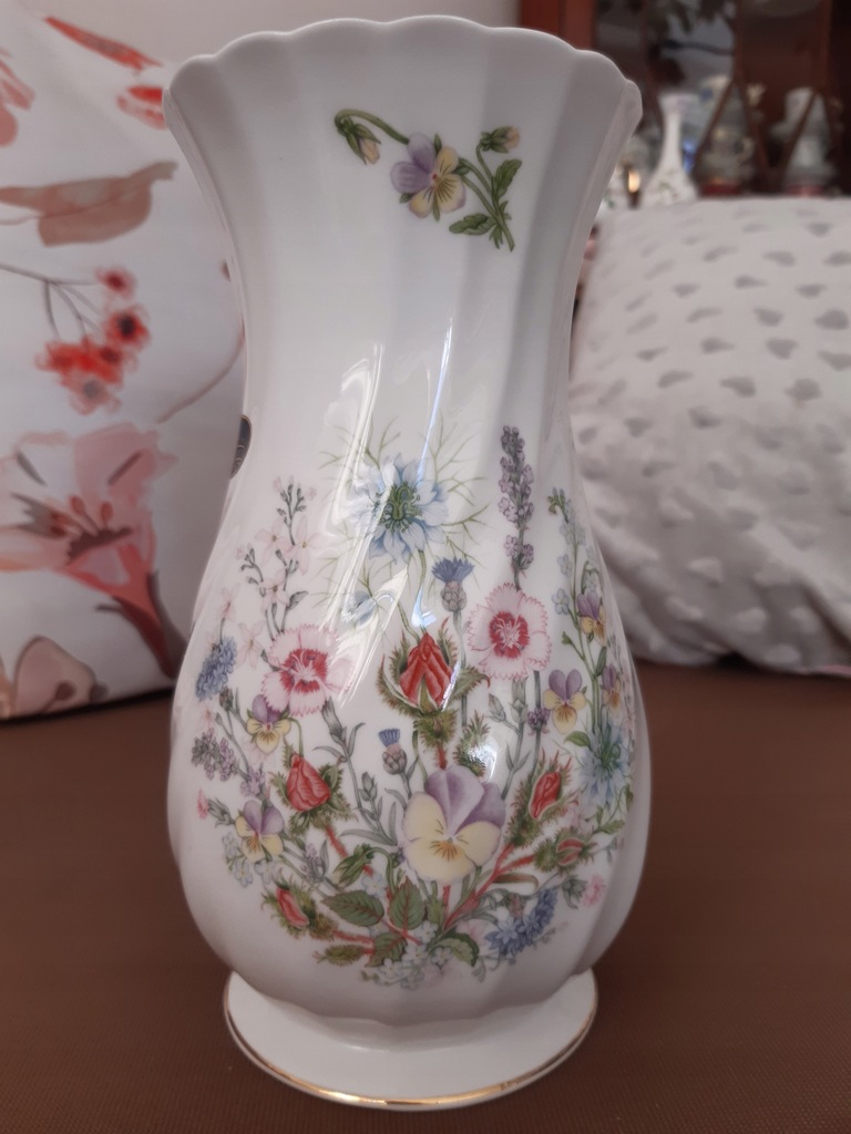 AYNSLEY - piękny, duży wazon - WILD TUDOR