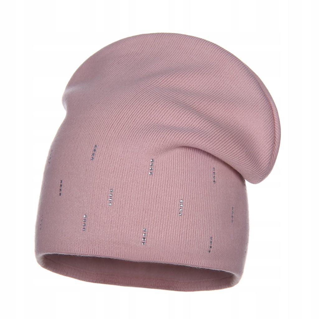 CZAPKA DAMSKA ZIMOWA BEANIE HAT Z POLAREM KOLORY