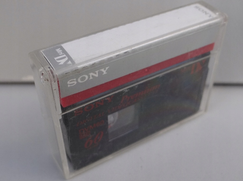 Kaseta miniDV SONY Premium DVM60 LP90/60 UŻYWANA