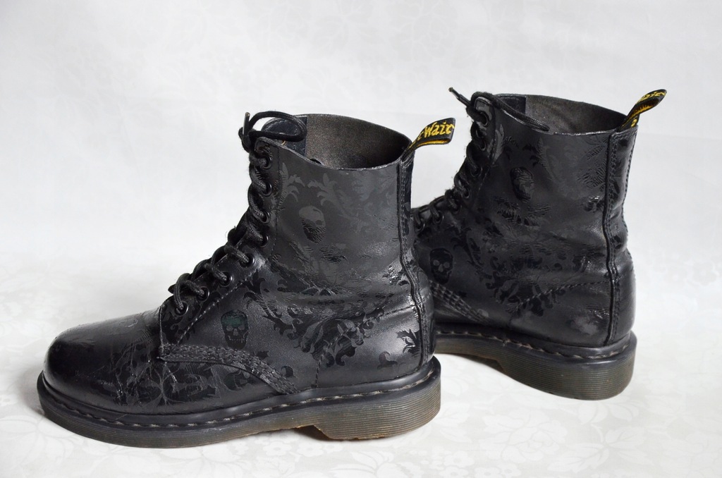 Dr MARTENS CASSIDY t oczony wzor kwiaty czaszki 38 7893699583 oficjalne archiwum Allegro