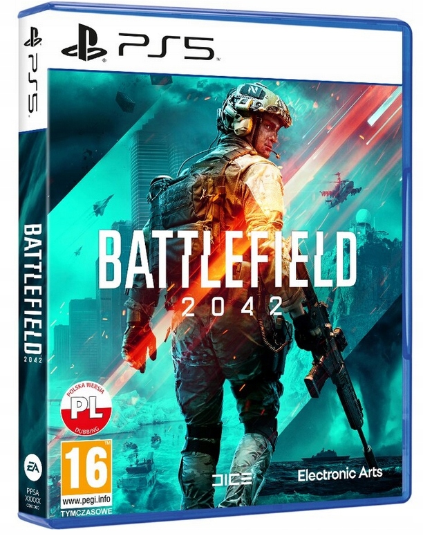 Gra Battlefield 2042 PS5 Folia Pudełko Oryginalna