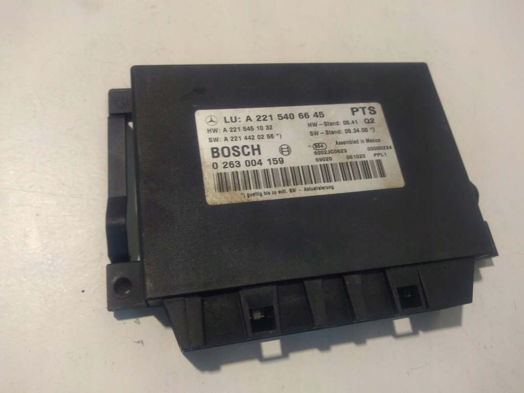 MODUŁ PARKTRONIC MERCEDES W221 W216 CL 2215406645 11805072370