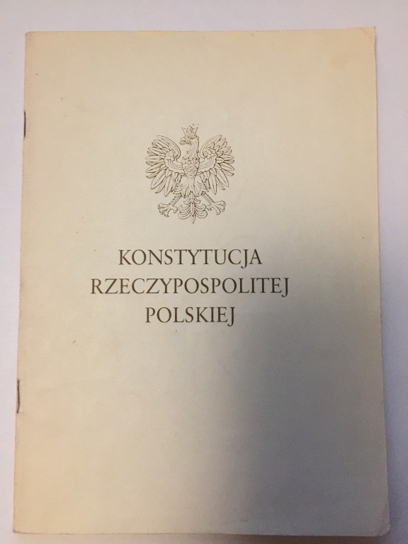 KONSTYTUCJA RZECZYPOSPOLITEJ POLSKIEJ 1997