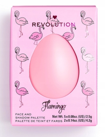 Makeup Revolution Zestaw Cieni Easter Egg Flamingo