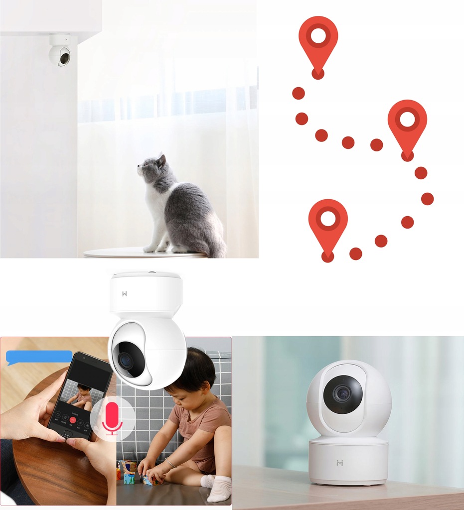 Купить IMILAB MI HOME IP-камера 1080p Облачное отслеживание: отзывы ...