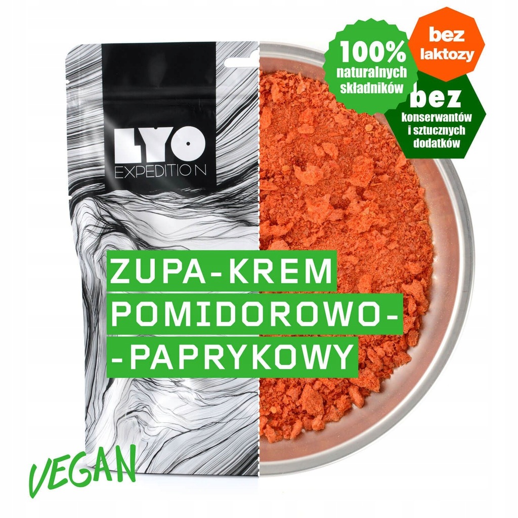 Zupa krem pomidorowo paprykowy LYO Food 370g