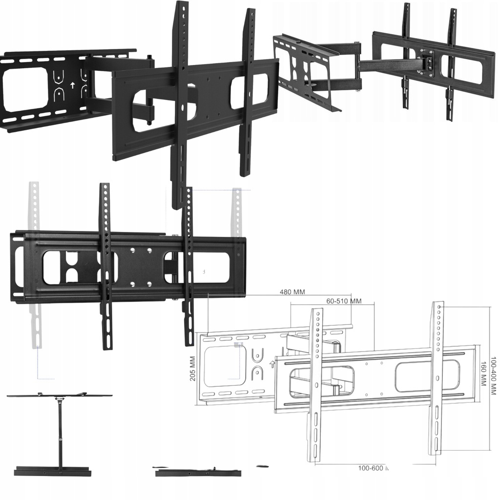 UCHWYT ŚCIENNY DO TELEWIZORA LB-400 32-65"