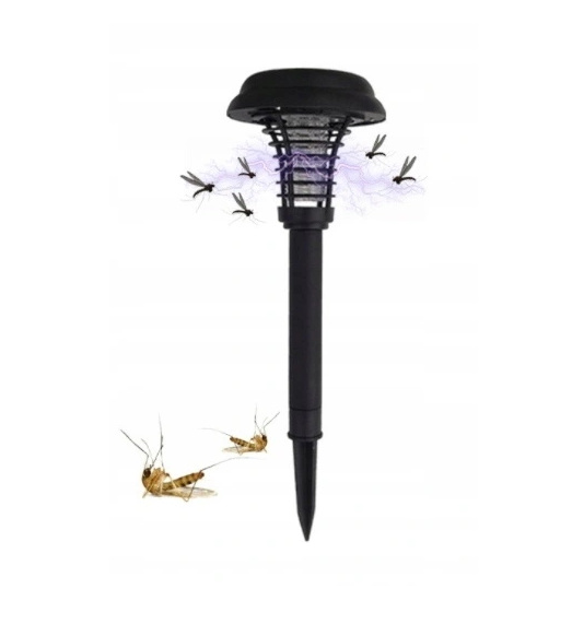 Słupek solar QRD 41cm IP44 UV insect stop LED GRUN
