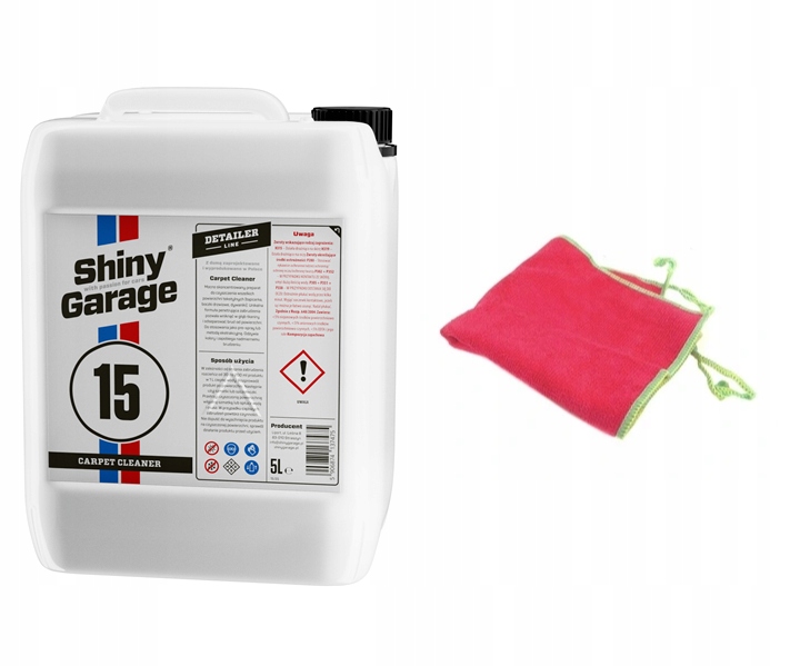 Shiny Garage Carpet Cleaner pranie tapicerki 5L