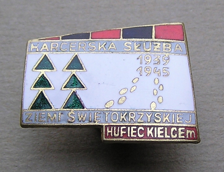 Odznaka ZHP Harcerska Służba Ziemi Świętokrzyskiej