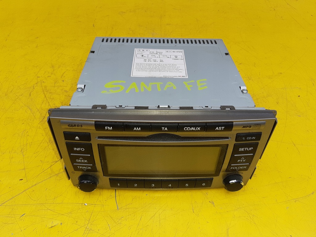 HYUNDAI SANTA FE RADIO CD MP3 8137411113 oficjalne archiwum Allegro