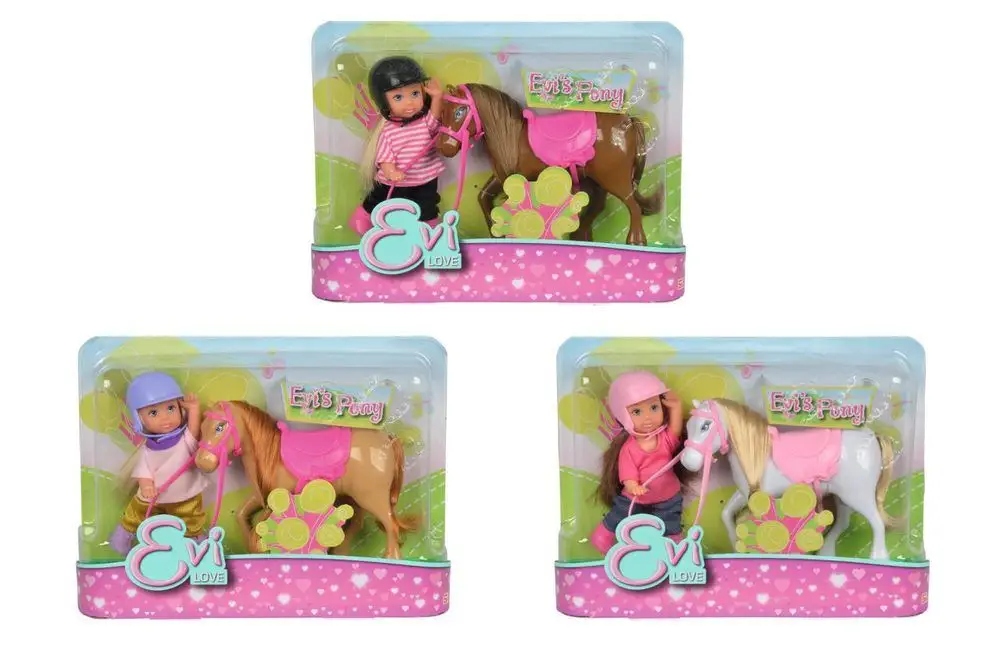 Lalka EVI Pony z Koniem Simba SI-5737464