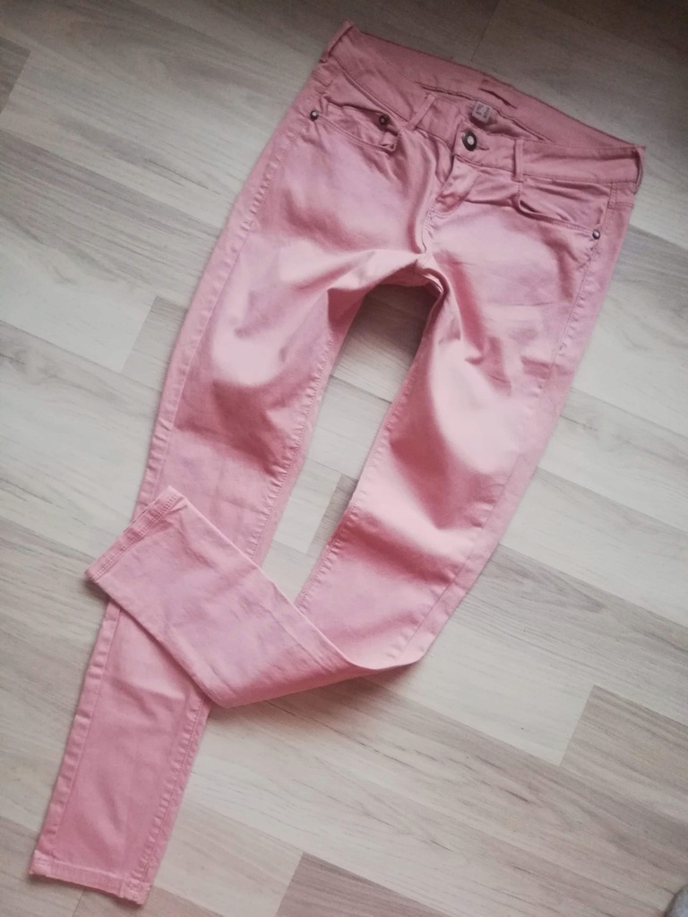 BERSHKA rurki skinny 38 spodnie