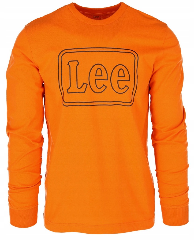 LEE BOX ORANGE LONGSLEEVE CIENKA BLUZA - M