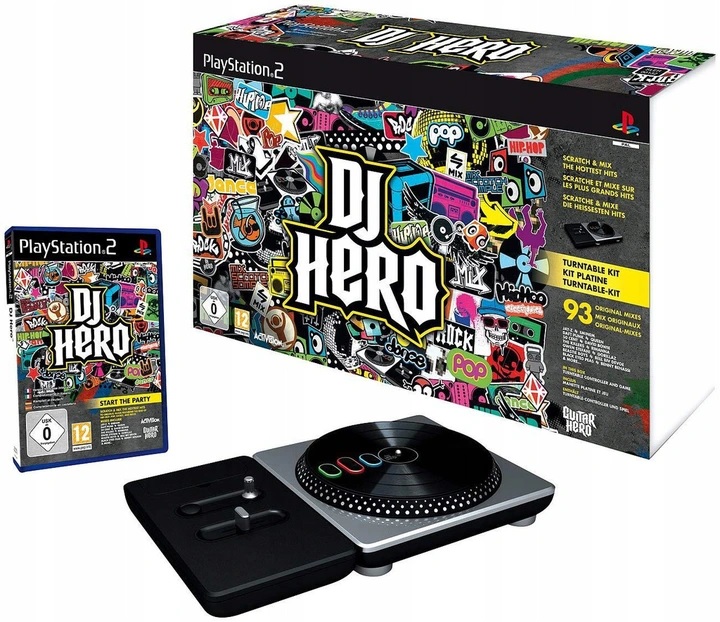PROMOCJA NOWE DJ HERO PLAYSTATION 2 PS2 GW FV