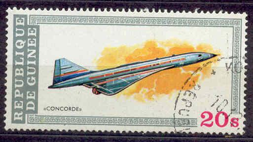 a69 Gwinea lotnictwo samolot Concorde transport