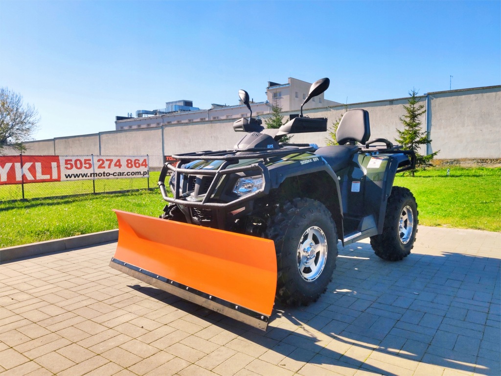 Quad Hisun Tactic 550 4x4 !PŁUG! TRANSPORT! Raty !