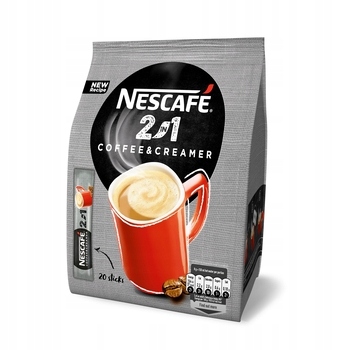 NESCAFÉ 2in1 Coffee & Creamer saszetki 20 x 8g