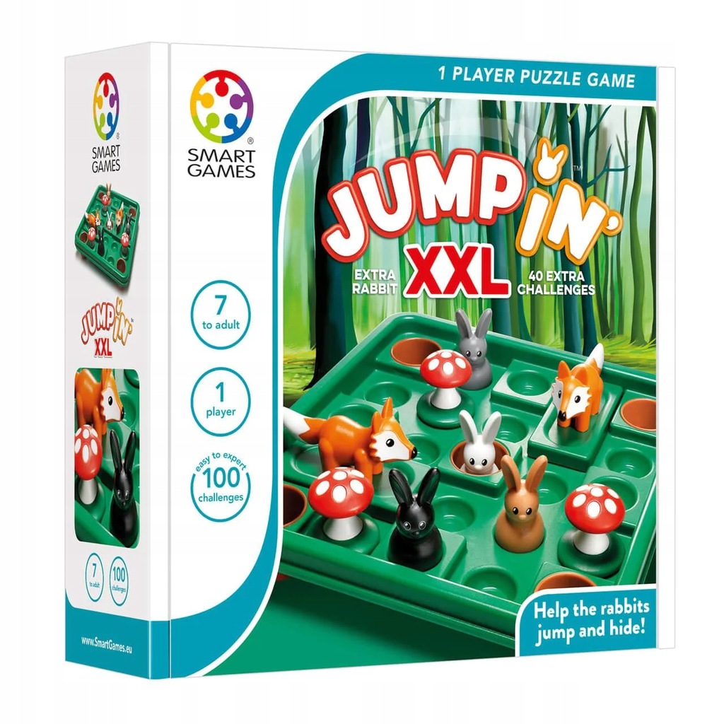 IUVI Games: gra logiczna JumpIN' XL Smart Games
