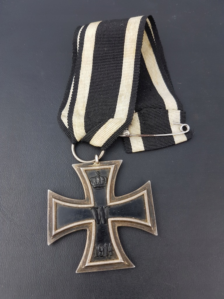 Krzyż Żelazny II klasy 1914 r. sygn. oryginał