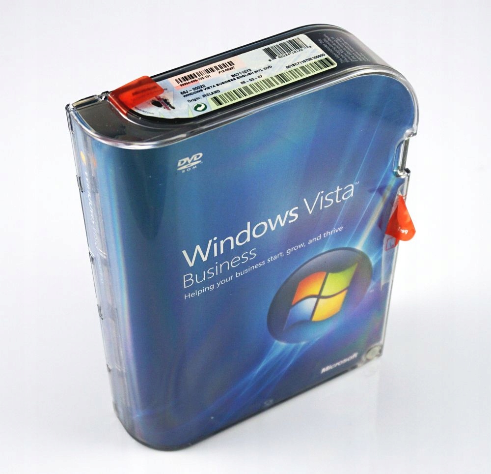 Microsoft Windows Vista BUSINESS (FULL, BOX, DVD)
