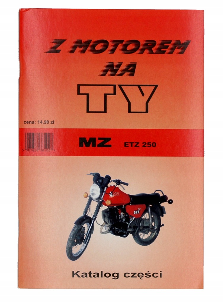 Katalog części instrukcja MZ ETZ 250 SCHEMAT