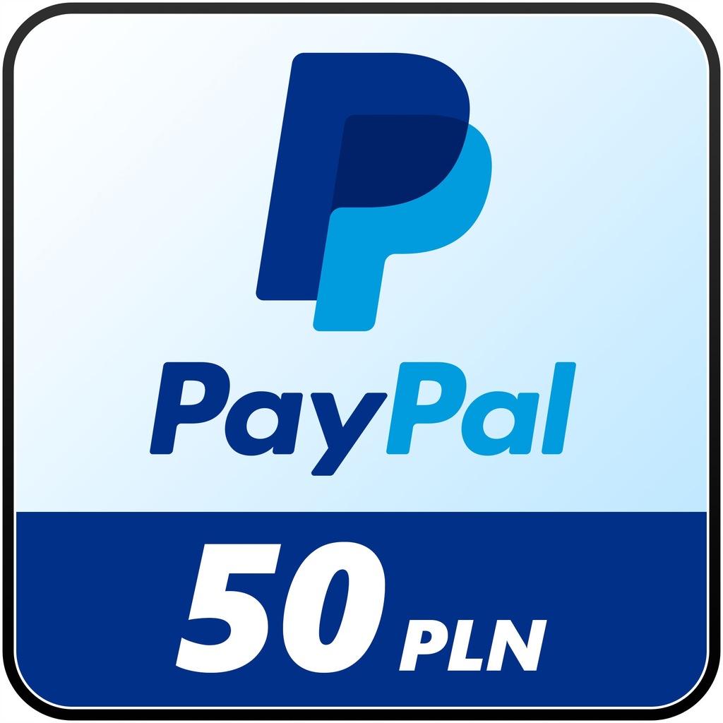 PayPal 50 zł - Doładowanie