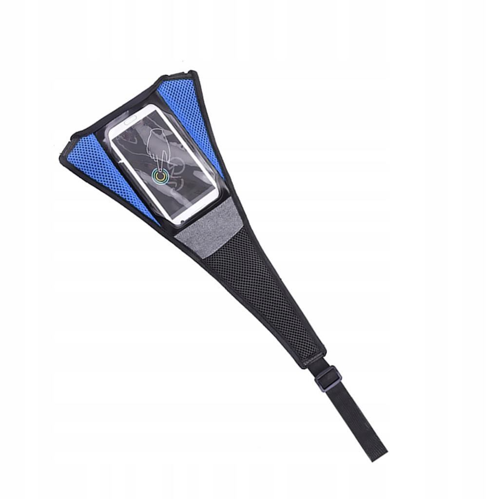 Indoor Home Bike Sweat Cover Frame Guard Strap Catcher Dual layer Blue