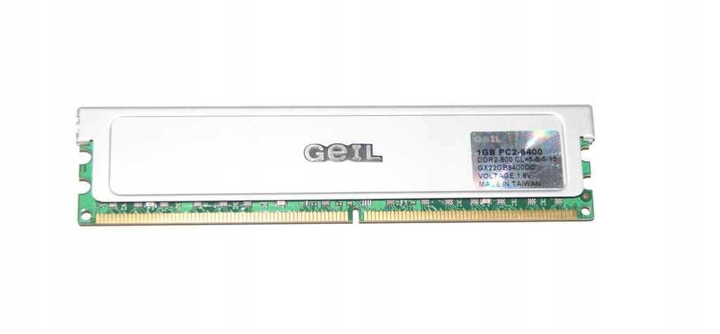 Pamięć Ram Geil 1GB DDR2 1GB 800Mhz GX22GB6400DC