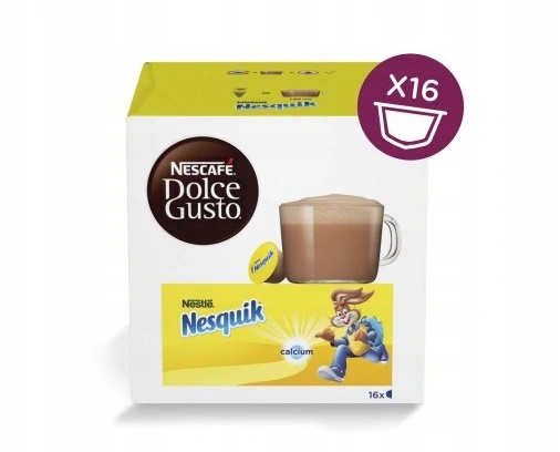 KAPSUŁKI NESCAFE DOLCE GUSTO NESQUIK 16 SZTUK