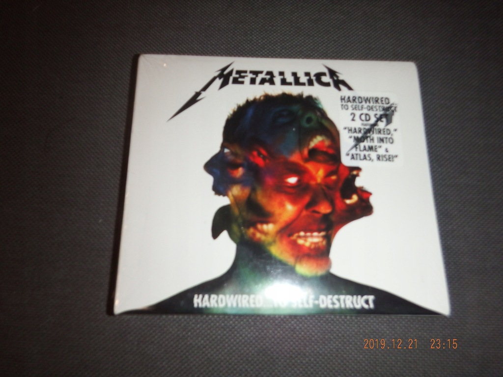 METALLICA - HARDWIRED TO SELF - DESTRUCT 2 CD