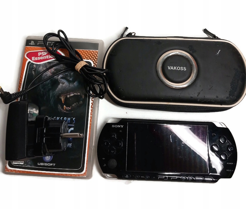 Konsola PSP Sony PlayStation Portable (PSP-3004) + gra i ładowarka