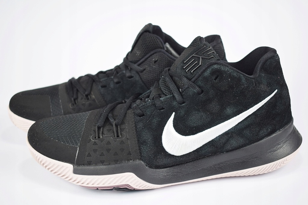 kyrie 3 black suede