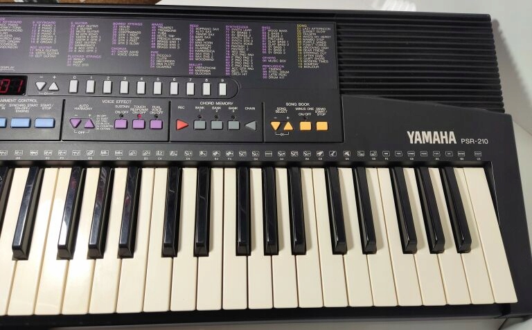 KEYBOARD YAMAHA PSR-210 - 11322792146 - oficjalne archiwum Allegro