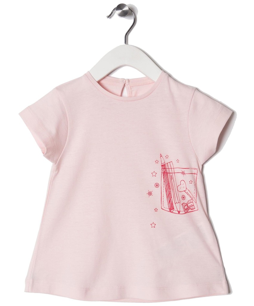 T-shirt dziewczynka Zippy 6452798 różowy r82