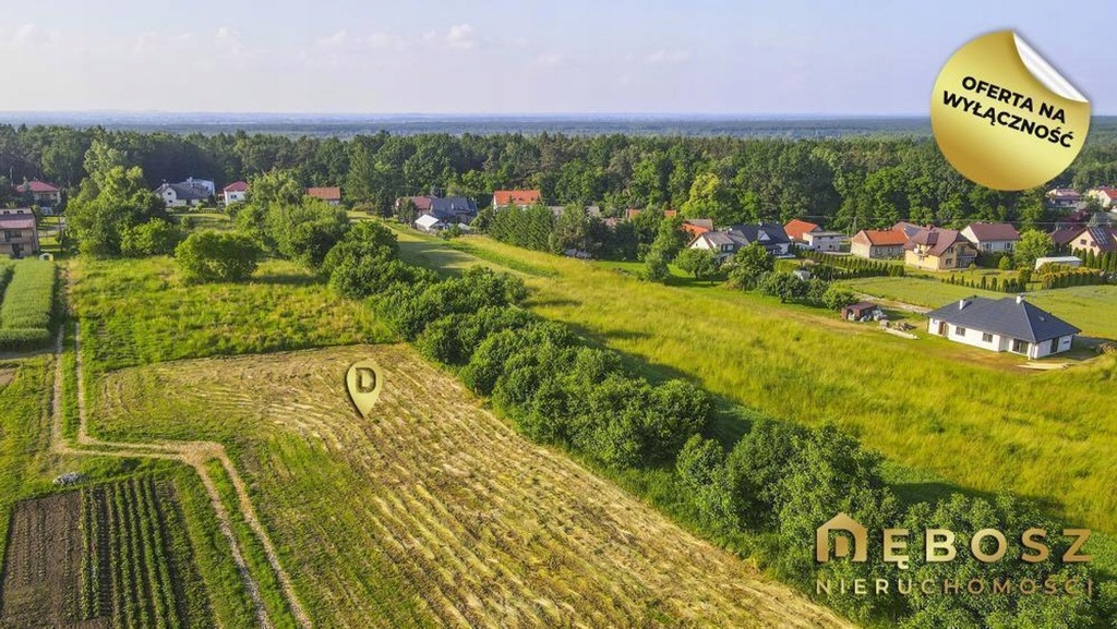 Działka, Niepołomice, 1000 m²