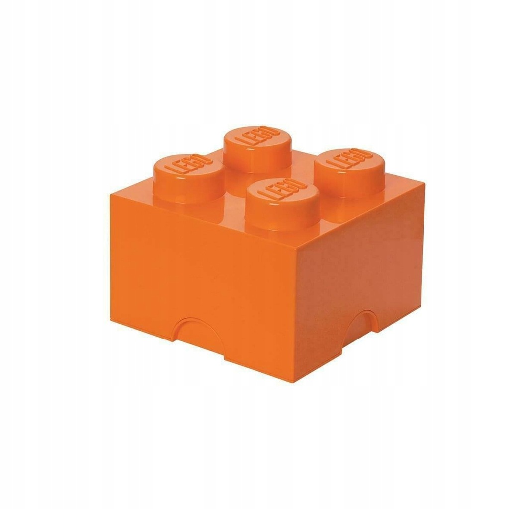 Pojemnik Lego Storage Brick 4 pomarańczowy