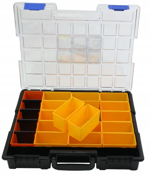Organizer z 15 pojemnikami wewnętrznymi - 435x353x