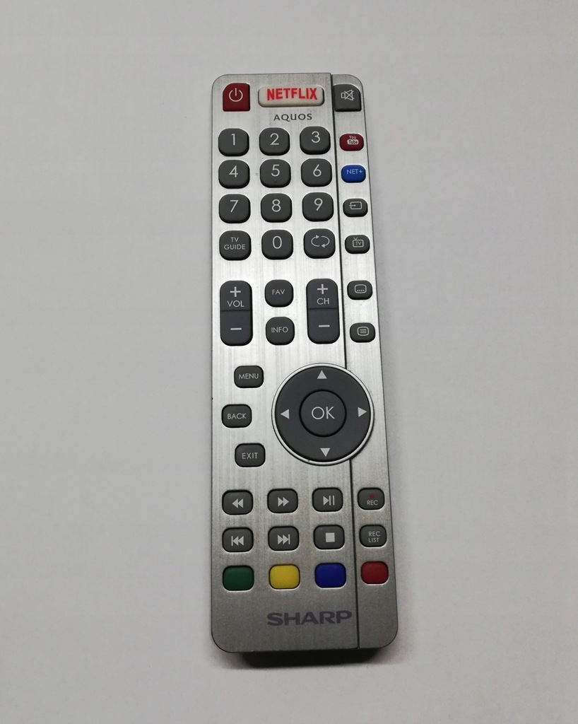 Pilot oryginalny SHARP AQUOS RADIOWY NETFLIX NET+ 9272274023