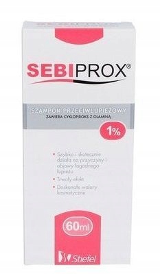 SEBIPROX szampon na łupież z apteki, 60 ml