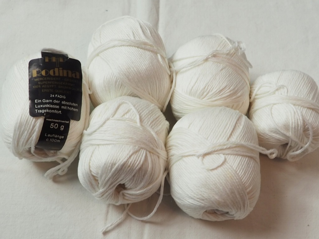 WŁÓCZKA BAWEŁNA MERCERYZOWANA 29 dkg