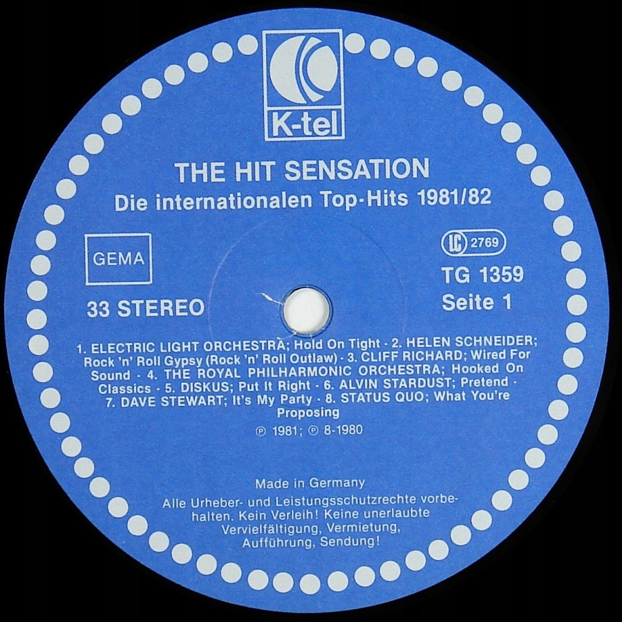 Купить THE HIT SENSATION 1981-1982 - разные исполнители 2LP: отзывы, фото, характеристики в интерне-магазине Aredi.ru