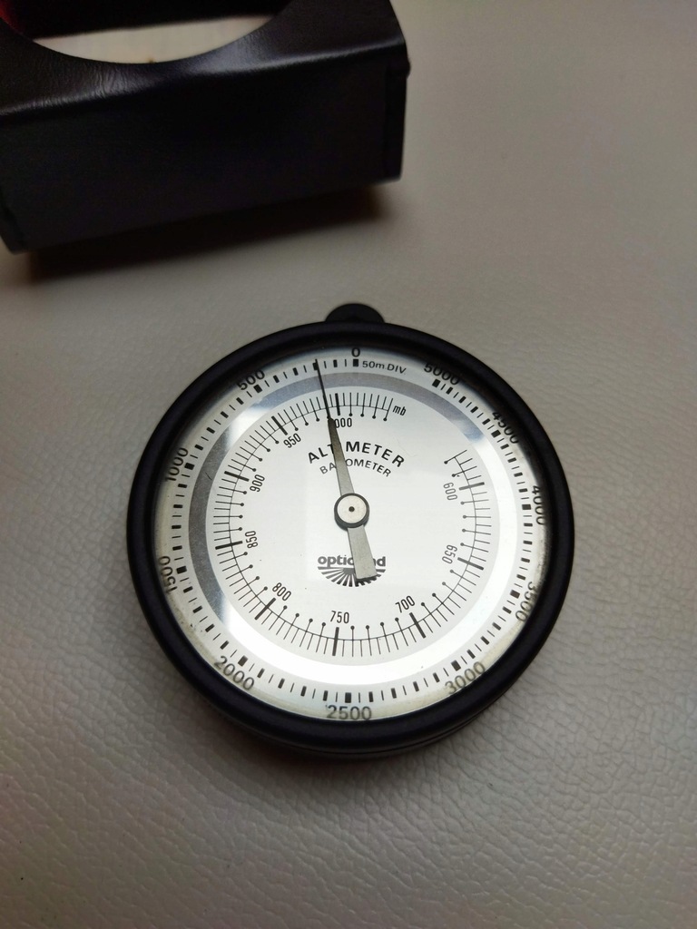 Altimeter Baro analogowy Opticland Wysokościomierz 13066992457