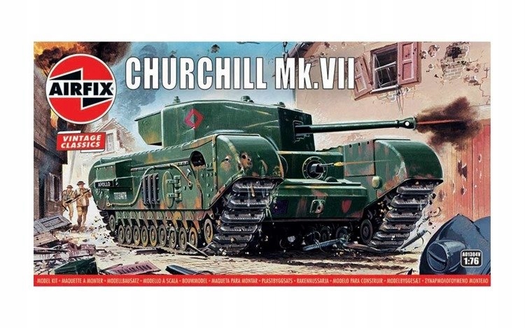 Купить Модель танка Churchill Mk.VII для сборки Airfix: отзывы, фото, характеристики в интерне-магазине Aredi.ru