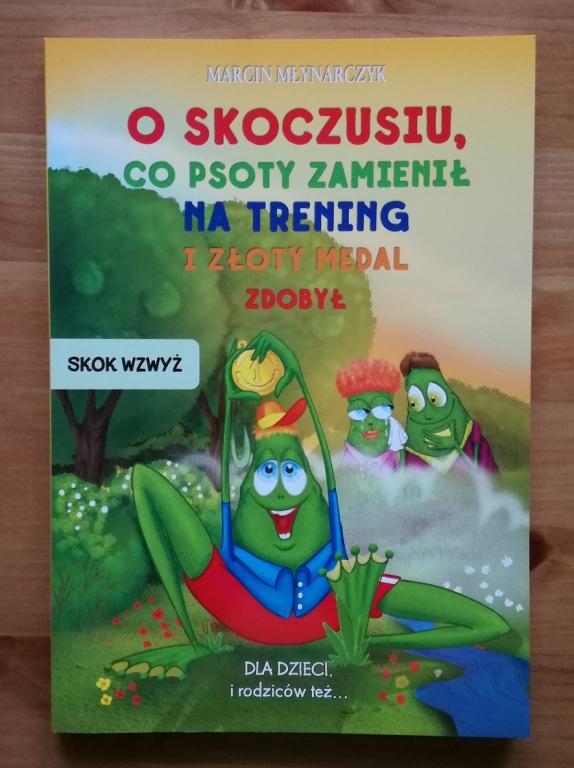 Wyjątkowa sportowa bajka o Skoczu, dużo ilustracji