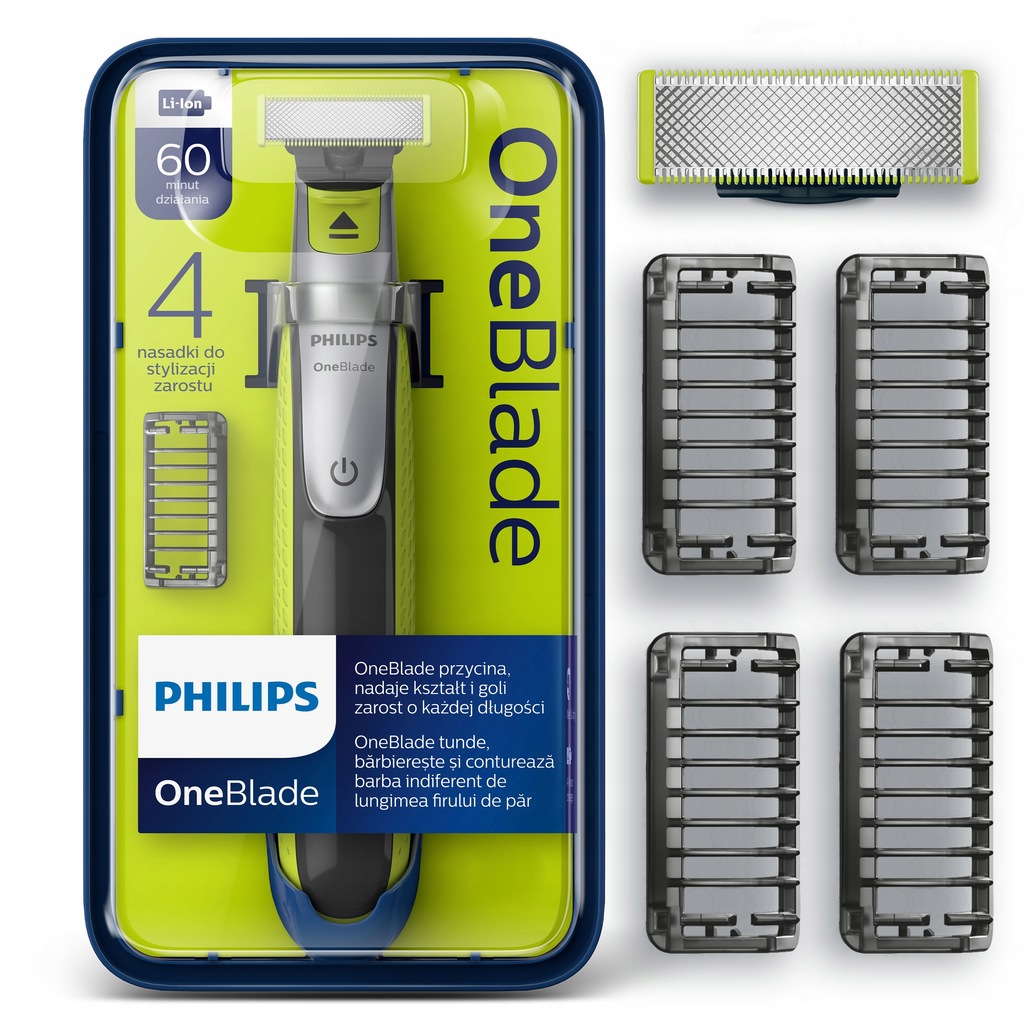 Купить Бритва Philips OneBlade QP2530/20 4 ВНИМАНИЕ: отзывы, фото, характеристики в интерне-магазине Aredi.ru